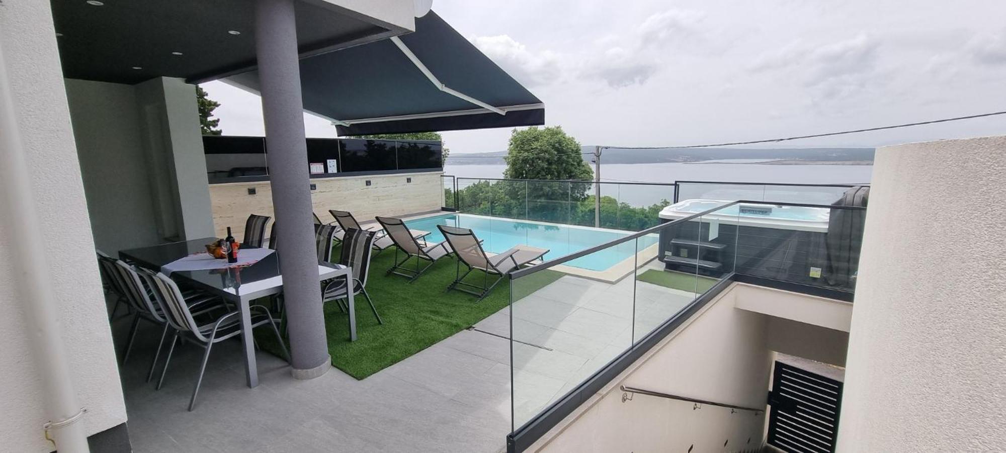 Villa Ewa & Tomi Dramalj Kültér fotó
