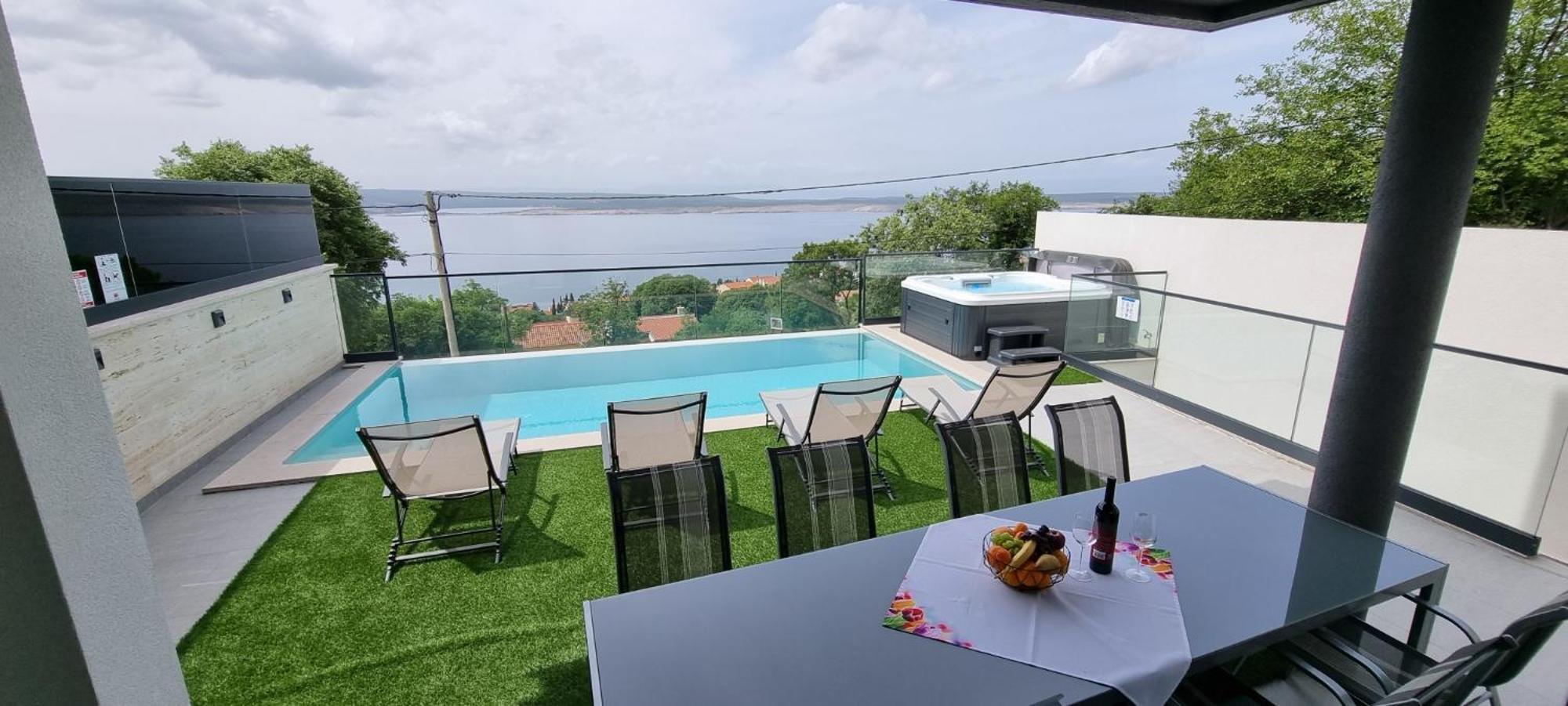 Villa Ewa & Tomi Dramalj Kültér fotó